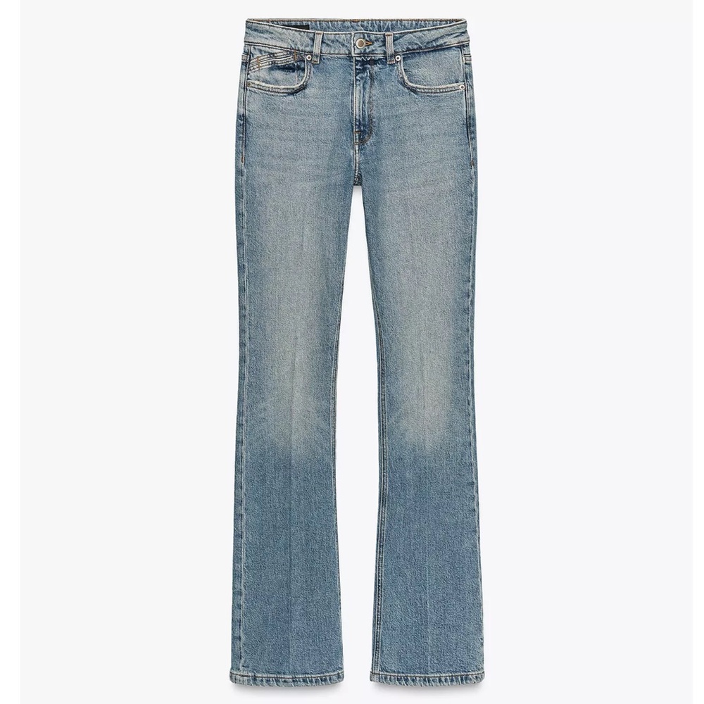 Zara High Rise Bootcut Jeans